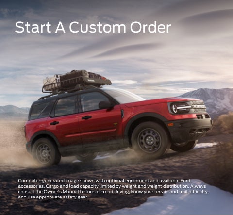 Start a custom order | Billion Ford of Worthington in Worthington MN