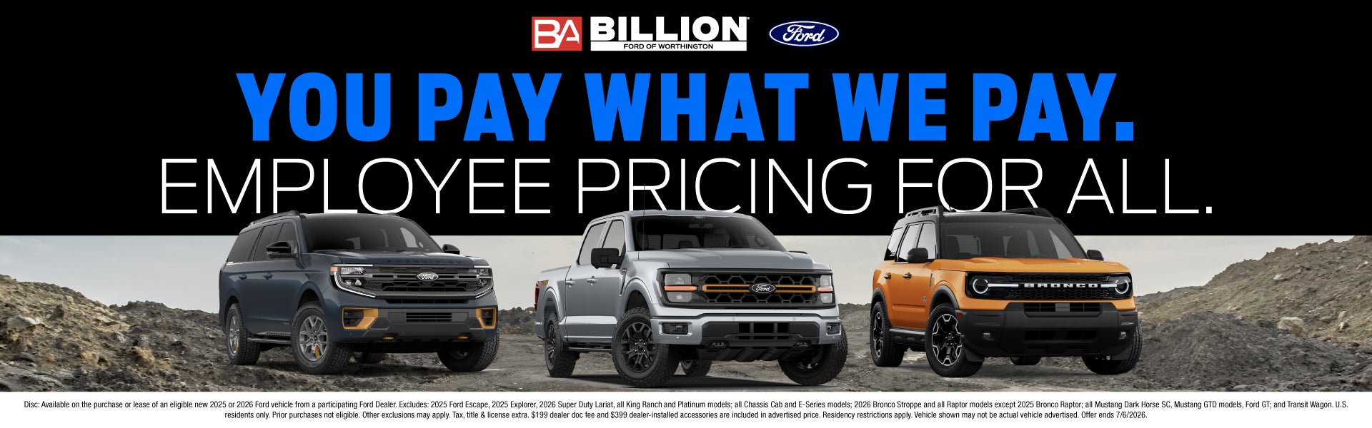 EMPLOYEE PRICING
